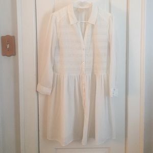 Sheer Anthropologie Tunic