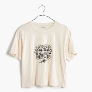 Madewell - embroidered graphic tee