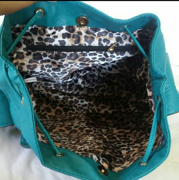 Teal Women's Backpack - Picture 3 of 3