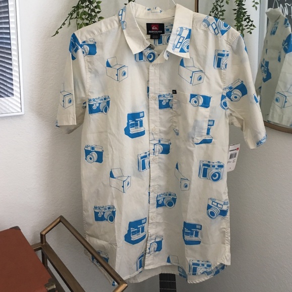 NWT Quicksilver Man button down