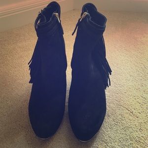 High heel booties