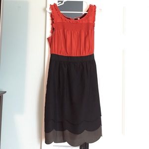 Anthropologie size 10 dress brand Mauve