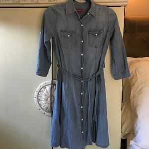 Denim dress