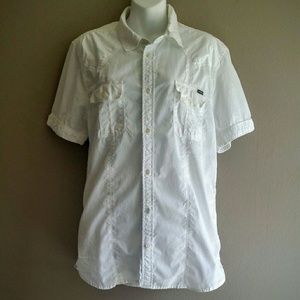 Short sleeve button down by Buffalo David bitton
