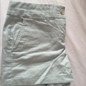 Mint green LOFT shorts
