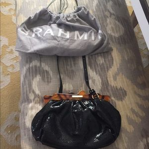 Brahmin black/tortoise crossbody