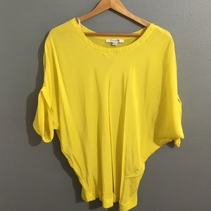 Silk Dolman Sleeve Blouse