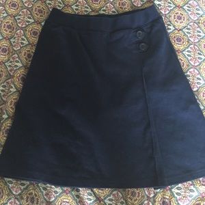 Youth large navy school uniform skirt