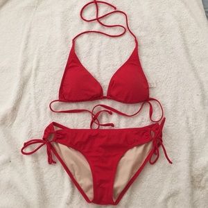 🌸 Red Bikini | S