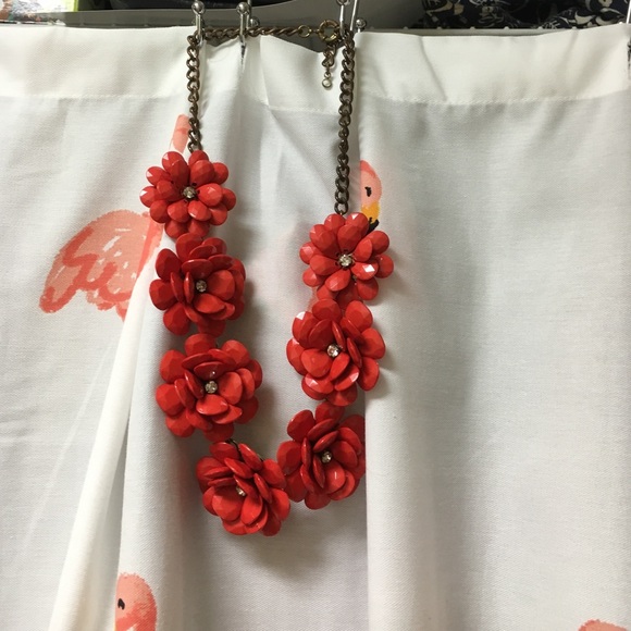 Jcrew Flower Necklace