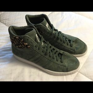 adidas Hook Shot II "Leopard" Sneakers