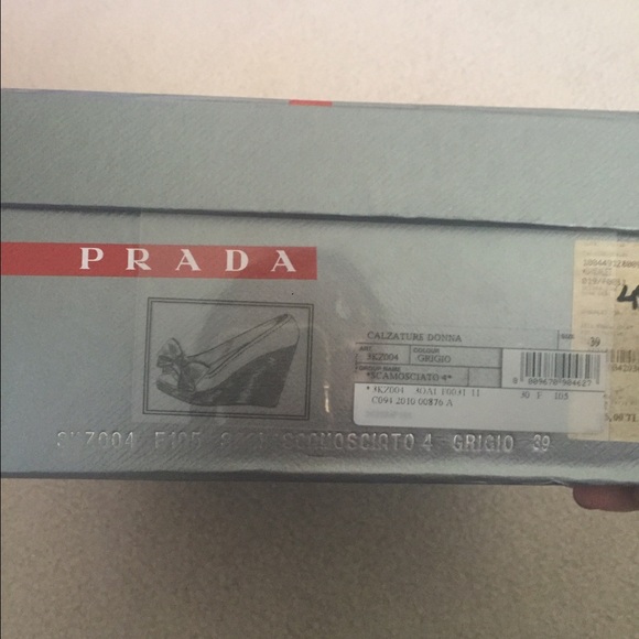 Prada wedges in grey - Picture 2 of 3