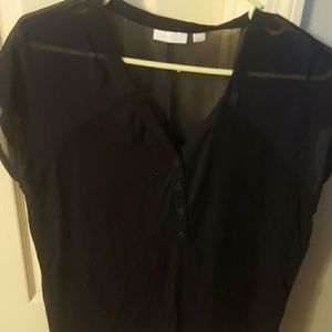 Sheer blouse
