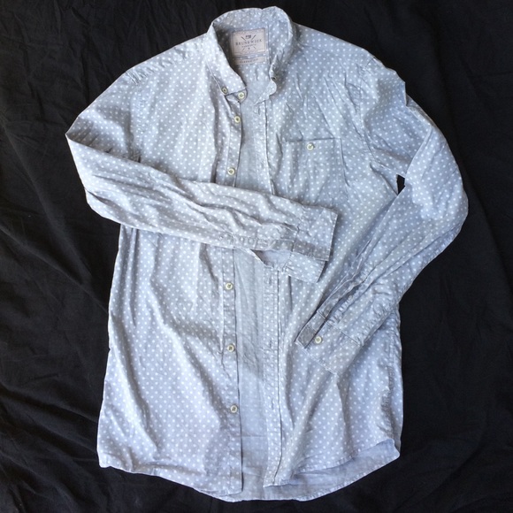 Floral mini-print casual dress shirt