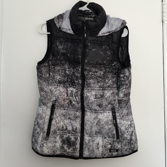 Printed Puffer Vest