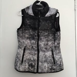 Printed Puffer Vest