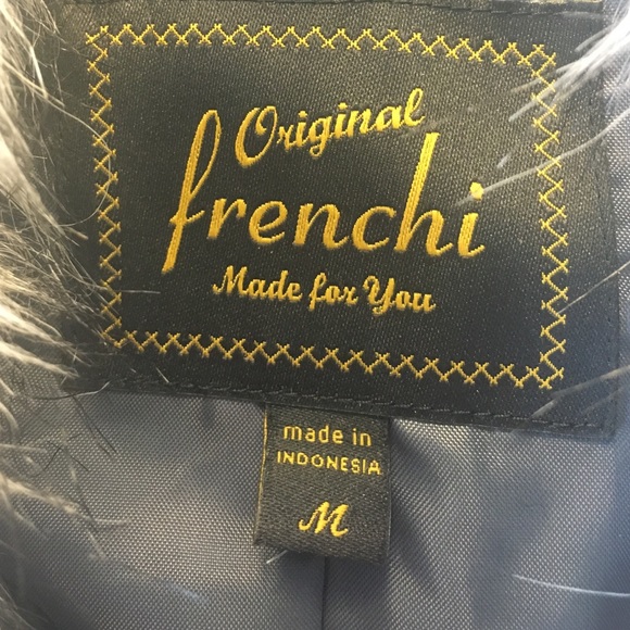 Leopard print blazer with fur collar - Picture 4 of 4