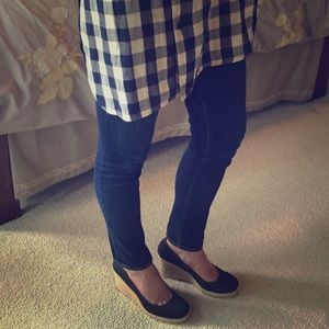 Black Wedge Heels - So cute!