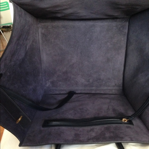 Celine phantom bag in navy - Picture 3 of 4