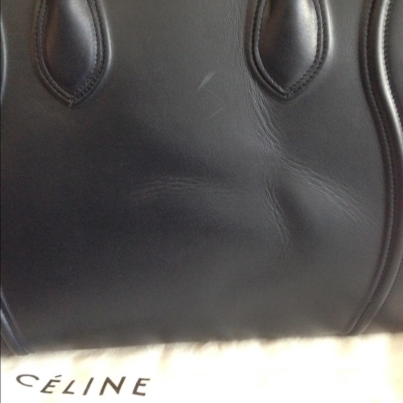 Celine phantom bag in navy - Picture 4 of 4