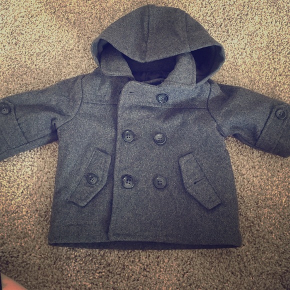 0-3 mo warm peacoat