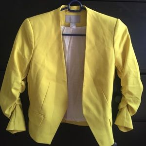 H&M Yellow blazer