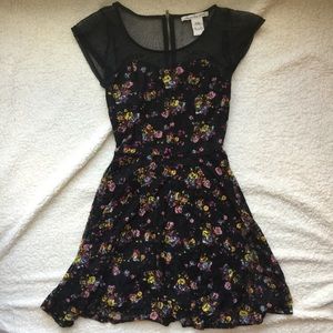 Floral Mesh dress