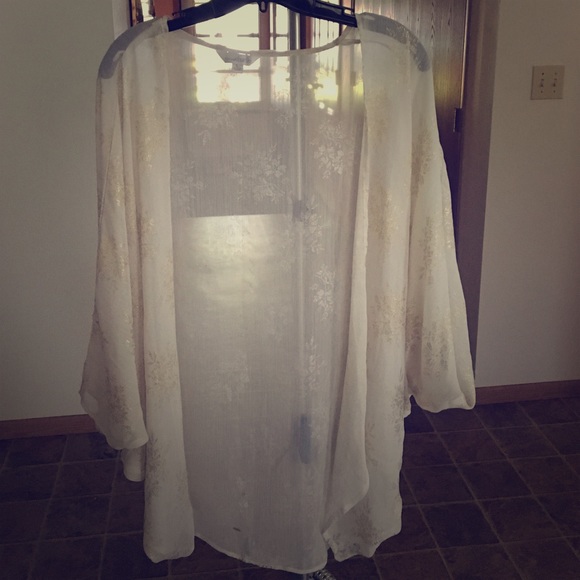 Sheer kimono