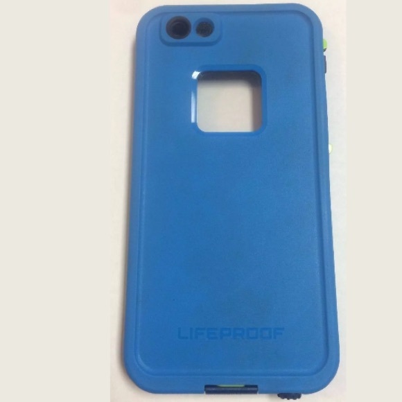 iPhone 6  LifeProof case blue & green