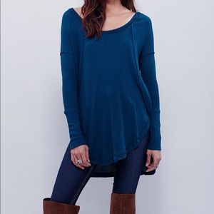 Teal Free people Ventura thermal