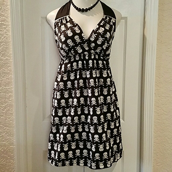 Torrid  Dresses & Skirts - Torrid Pirate Halter Dress plus size 16 Rare NWT