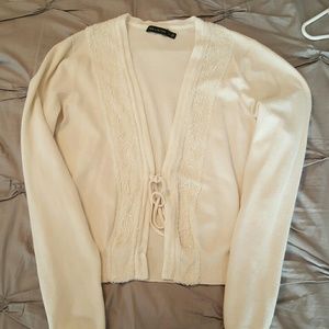 The limited cropped cardigan