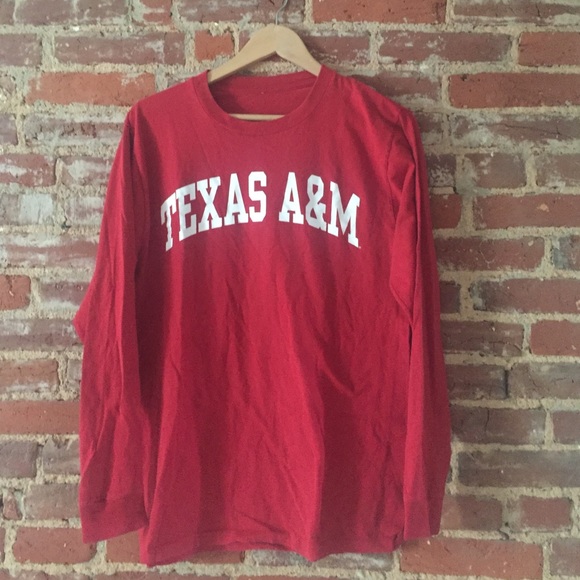 texas A&M red long sleeve t-shirt