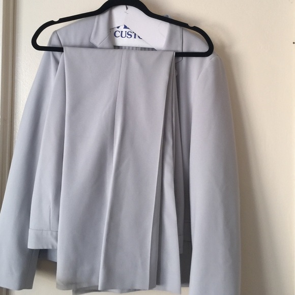 Gray Pants Suit set