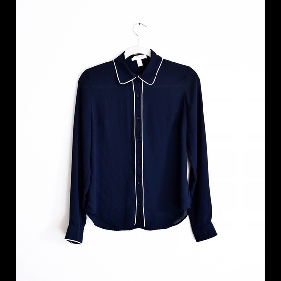 Forever 21 Blue Blouse