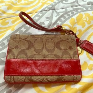 Coach wristlet