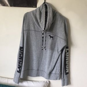 Pink Brand Sweatshirt (grey)