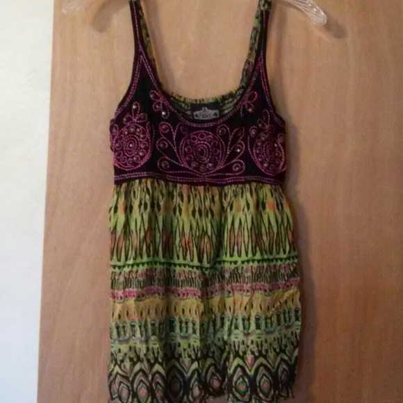 Closet Clean out Angie strappy tank top size XL