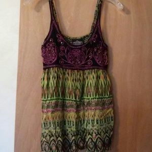 Closet Clean out Angie strappy tank top size XL
