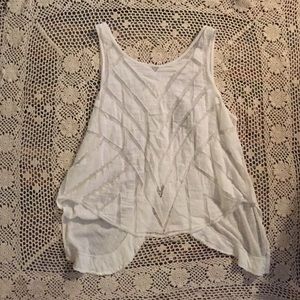 Free People white top