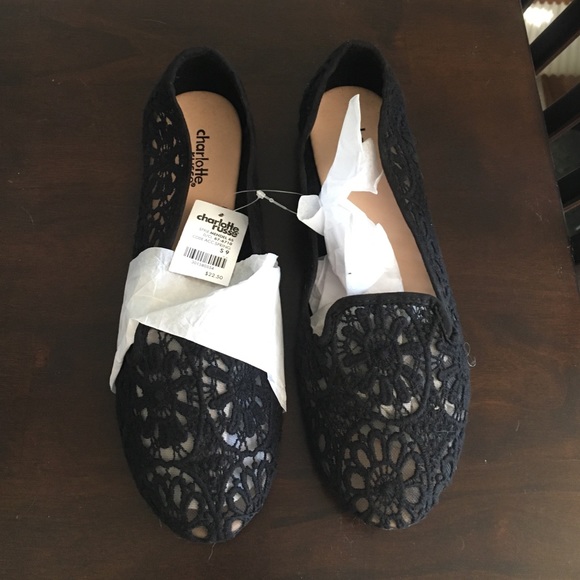 Black Charlotte Russe flats