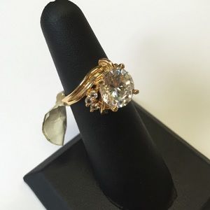 NWT Park Lane Golden Cubic Zirconia Ring