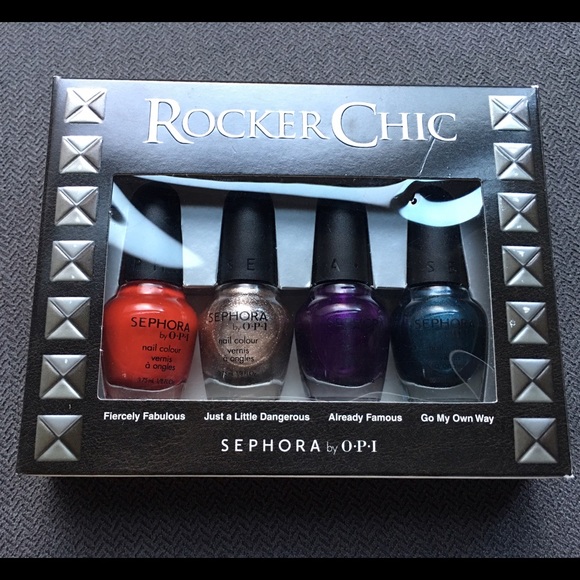 O.P.I. Rocker Chic Nail Polish Mini Set