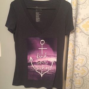 Zumiez "Find your anchor" med shirt