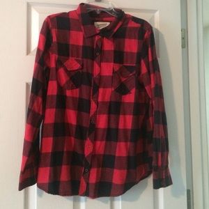 Red and black flannel