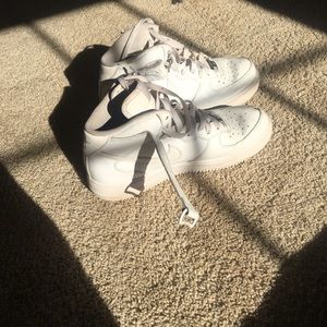 Nike high top Air Force ones