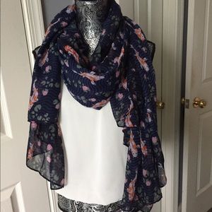 Fish Printed Scarf