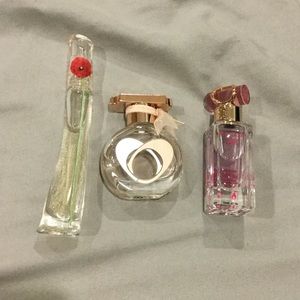 Bundle of deluxe size perfume