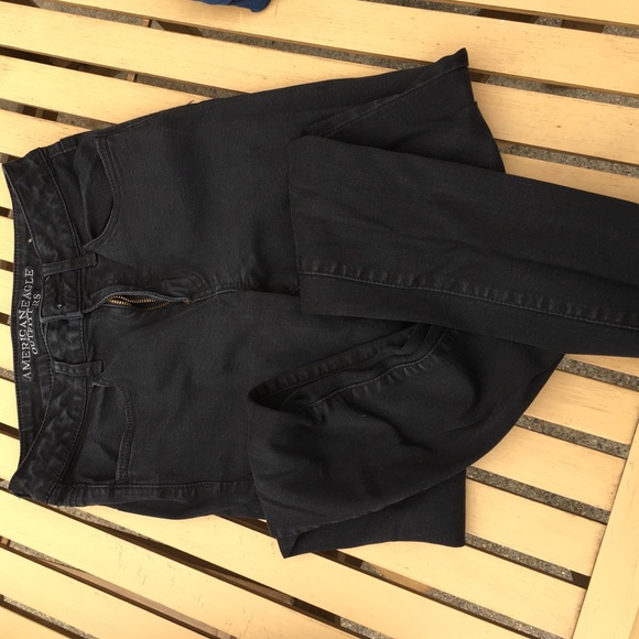 Black American eagle jeans