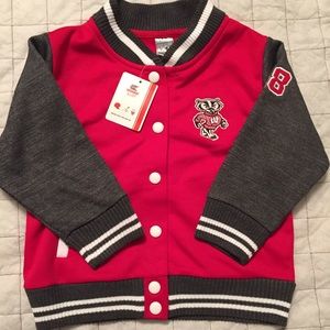 NWT!! Wisconsin Badgers 3T Sophomore Jacket